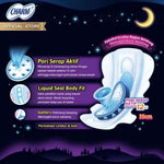 Charm Safe Night Pembalut Wanita Wing Malam 35 cm 18 pcs