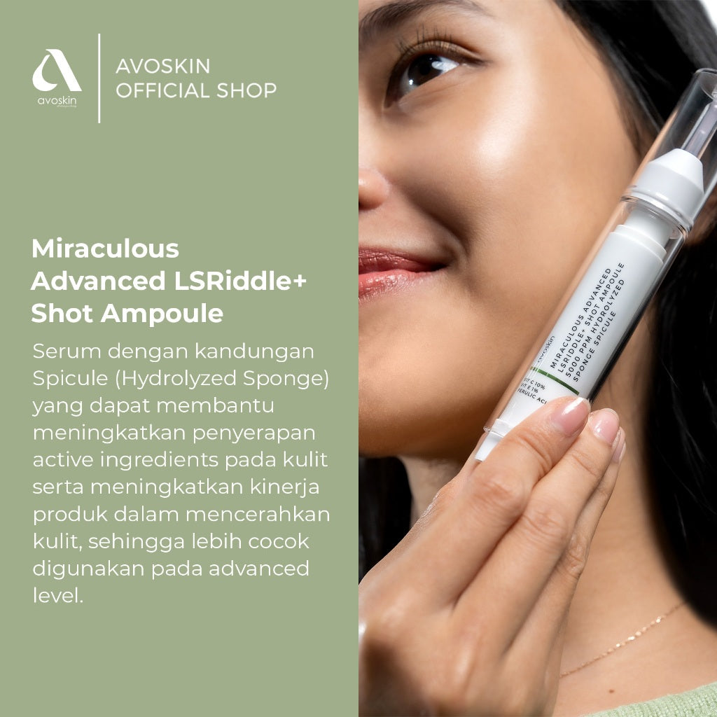 [New Launch] Ampoule Avoskin Miraculous LSRiddle+ Shot Ampoule (10 ml)