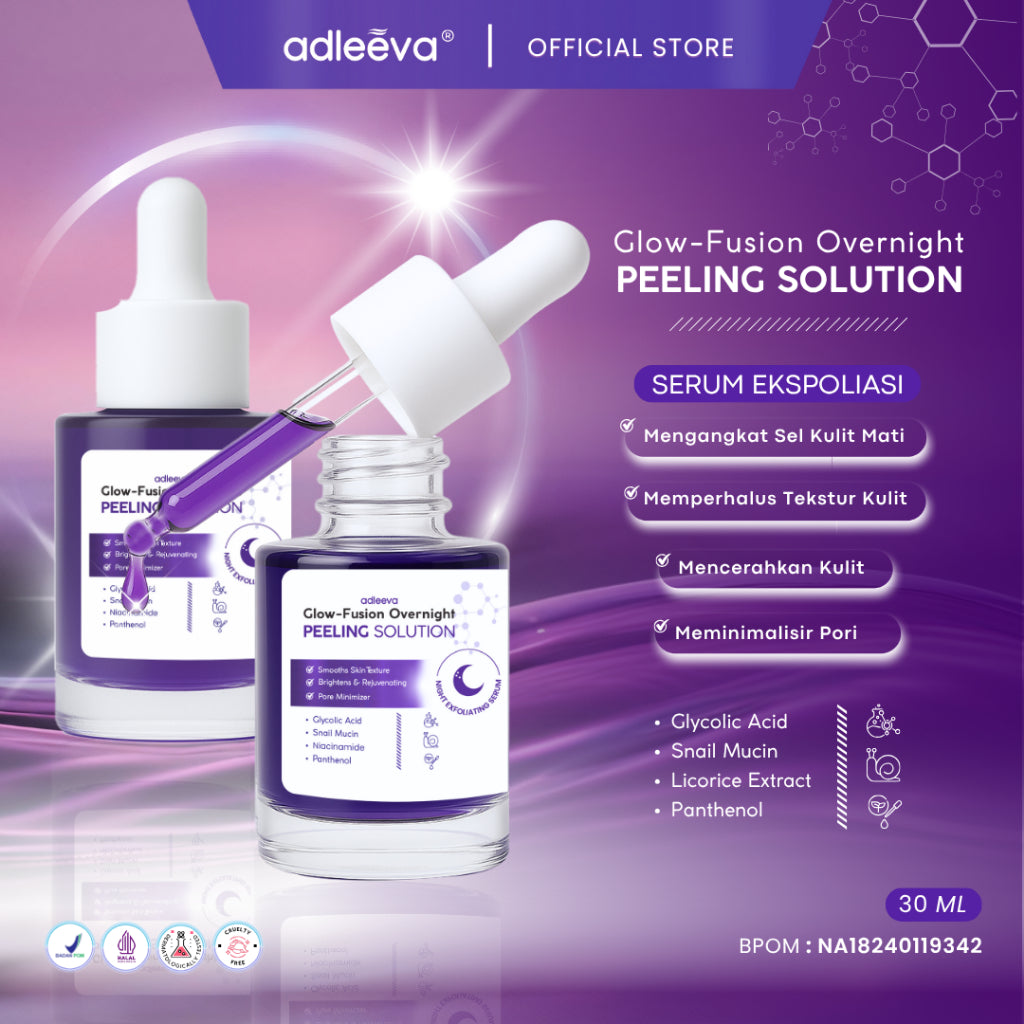 ADLEEVA- BUNDLE Peeling Solution + Moisturizer SET