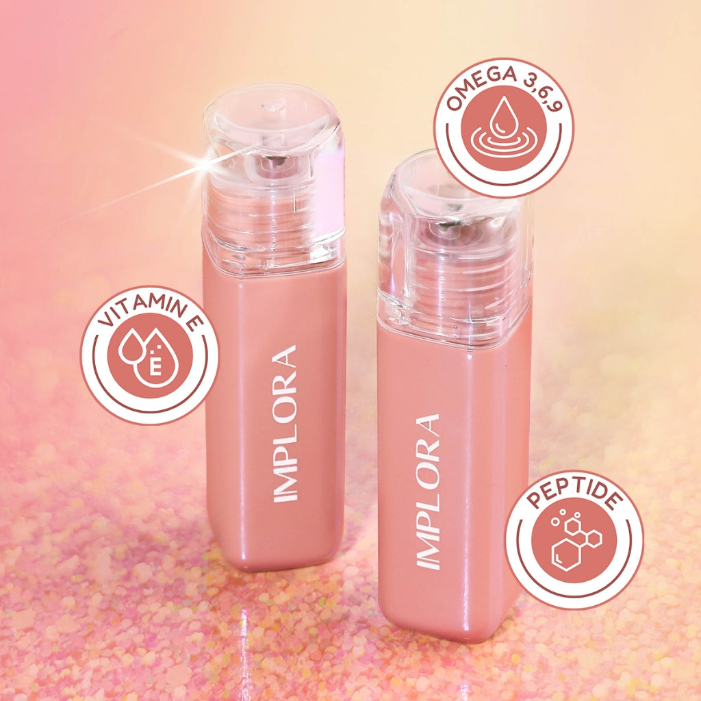 [70K FOR 5 pcs] Implora Jelly Tint Liptint Gloss Lasting