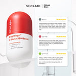 NEWLAB Paket 2 Box  Brightlogy C-Gluta 360 Boost | Minuman Glutathione untuk Pemutih Badan | Glutathione Kapsul | Glutathione Whitening 100gr