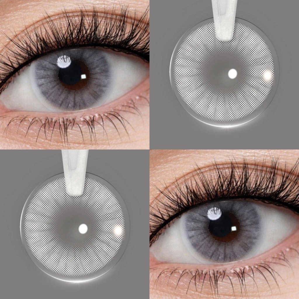 [-1.00~-6.00] Softlens Minus 14.2mm Brown Gray Green No Ring Softlens Natural 1 Years Use