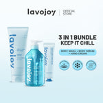 [BODY CARE SET] Lavojoy 3in1 Bundle Body Wash + Body Serum + Hand Cream | Mencerahkan l Melembabkan l Menenangkan | Memperbaiki Tekstur Kulit