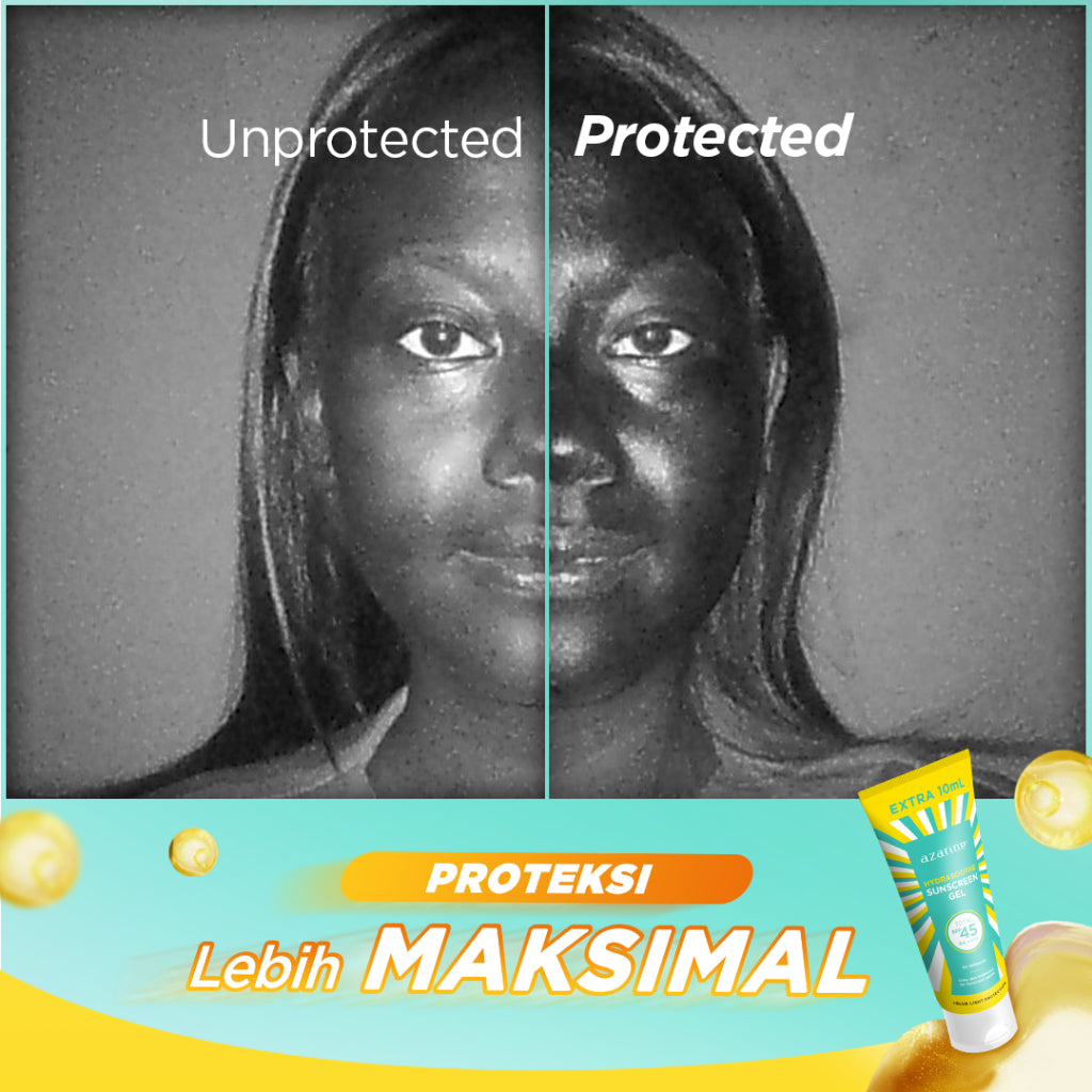 [TWIN PACK BIGGER SIZE GEL]  Azarine Hydrasoothe Sunscreen Gel 45 PA++++ [2x110ml] [LOLOS UJI INVIVO INVITRO] BEST SELLER sunscreen kulit berminyak berjerawat