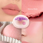 NEW! Emina Bouncy Tint 3 in 1 Lip, Cheek, & Eye - Blurry Lip Color, Lasting Stain, dilengkapi dengan SPF 15 PA+++, Marshmallow Mochi Pudding Longlasting Blush On Lip Tint Eye Shadow