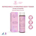 Noera Refreshing & Hydrating Body Toner | Toner Perontok Daki | Toner Untuk Mencerahkan Kulit