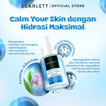 [NEW LAUNCH] Scarlett 2pcs Bundle Red Exfo Peeling Serum dan Blue Hydra Calming Serum Combo Mencerahkan, Membuat Kulit Glowing, Calming, Plumpy dengan 15% AHA BHA PHA dan Azulene Allantoin