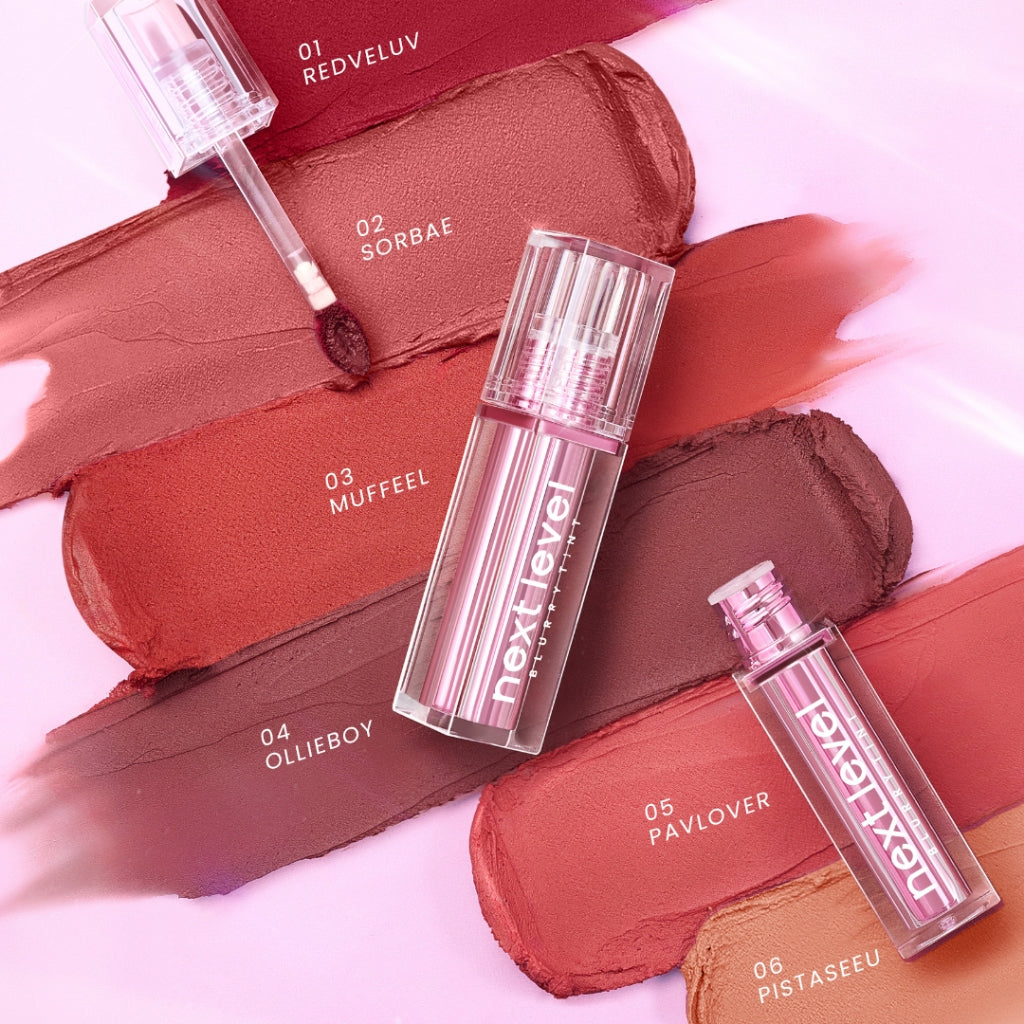 [Twinpack] Hanasui Next Level - Blurry Tint Bouncy Blush Butter Balm Liplast Cream Lip Tint Tahan Lama Velvet Finish Longlasting Bounce Tinted Balm Melembabkan Pigmented Matte Finish