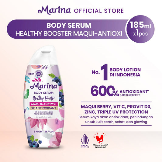 Marina Healthy Booster Bright Serum 185ml - Maqui  [1 pcs] - Exp : 06.2026