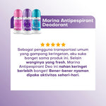Marina Anti Perspirant Deodorant 48H - Glam Perfection  [45ml/2pcs] - Exp : 04.2027