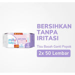 Mitu Baby Tisu Basah Bayi Ganti Popok 50 s - Beli 1 Gratis 1