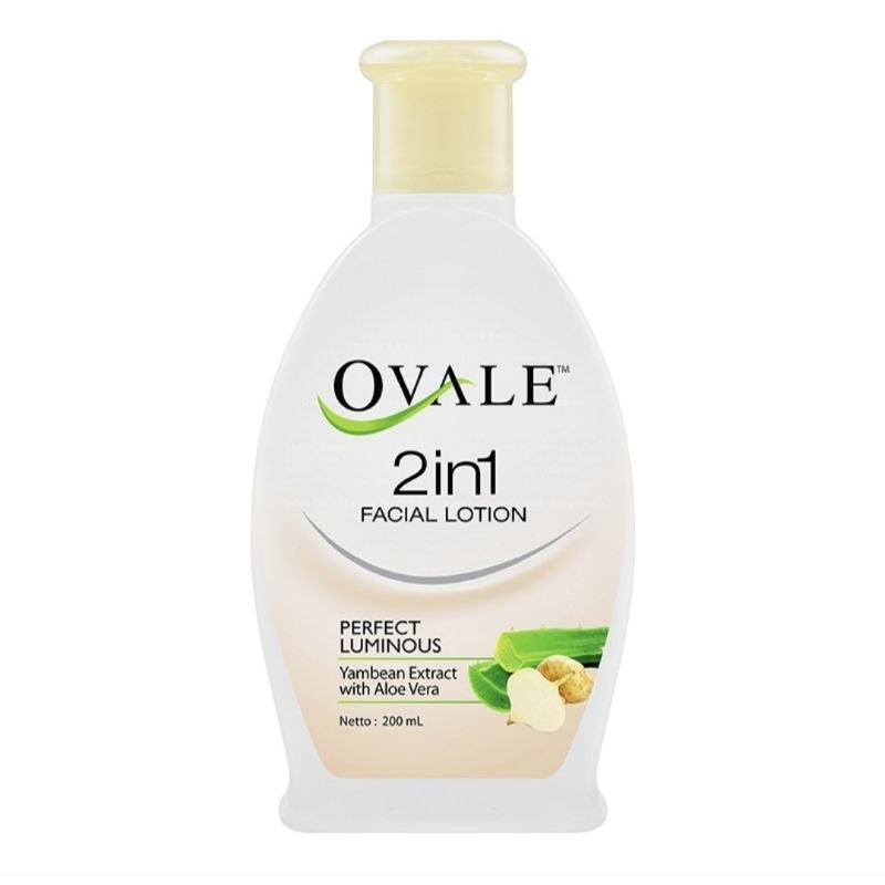 Ovale 2 in 1 Lotion Pembersih Makeup Perfect Luminous 200 ml