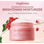 Glad2Glow Moisturizer Pelembap & Pencerah Wajah Pomegranate 30 g