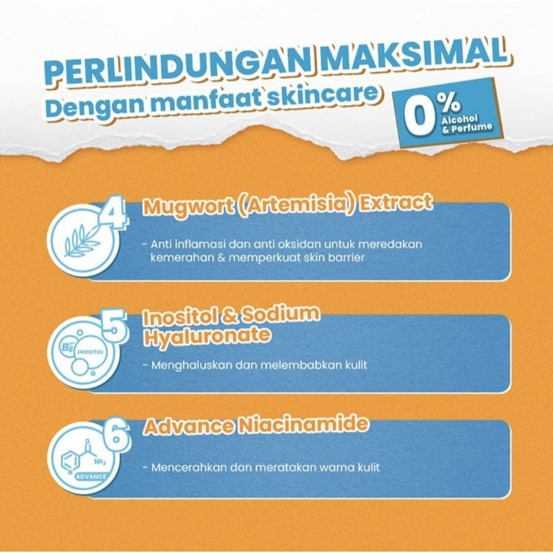 Hanasui Collagen Water Sunscreen Wajah SPF 30 30 ml