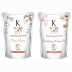 K-Natural White Sabun Mandi Cair Refill 400 ml