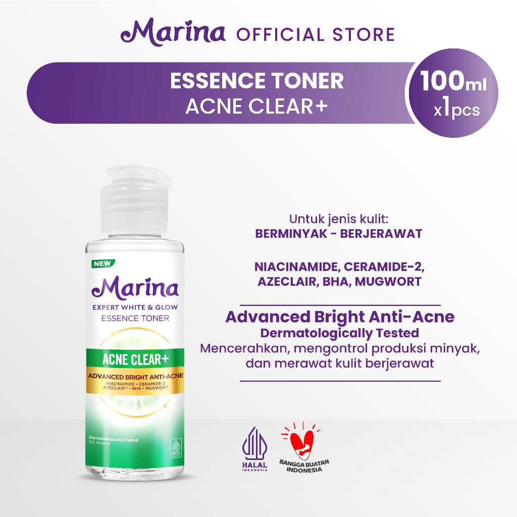 Marina Essence Toner Expert White and Glow 100ml [1pcs] - Exp Date 01.2027