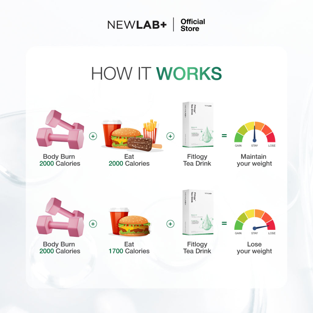 NEWLAB Paket 2 Box Fitlogy Tea Drink | Herbal Tea | Minuman Teh Hijau Herbal 56 Tea Bags