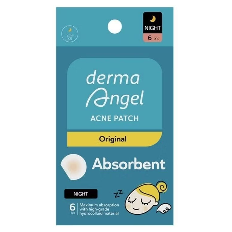 Derma Angel Patch Jerawat Malam 6 pcs