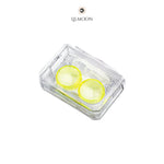 Lens Care Kit | Kotak Softlens | Wadah Lensa Kontak | Travel Kit Transparant Soflens | Case Softlen Bening + Jepitan