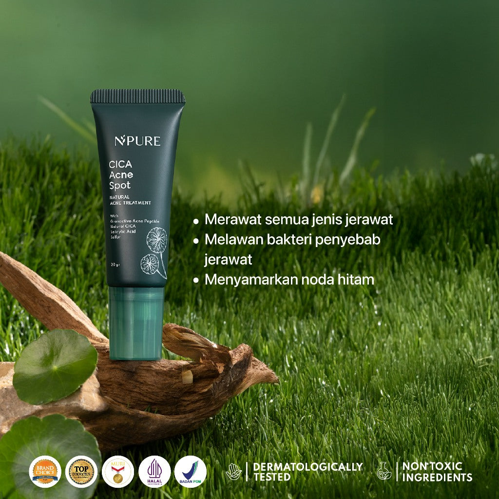 LIVE ONLY - ACNE SPOT - NPURE Spot Treatment Acne Spot / Totol Jerawat
