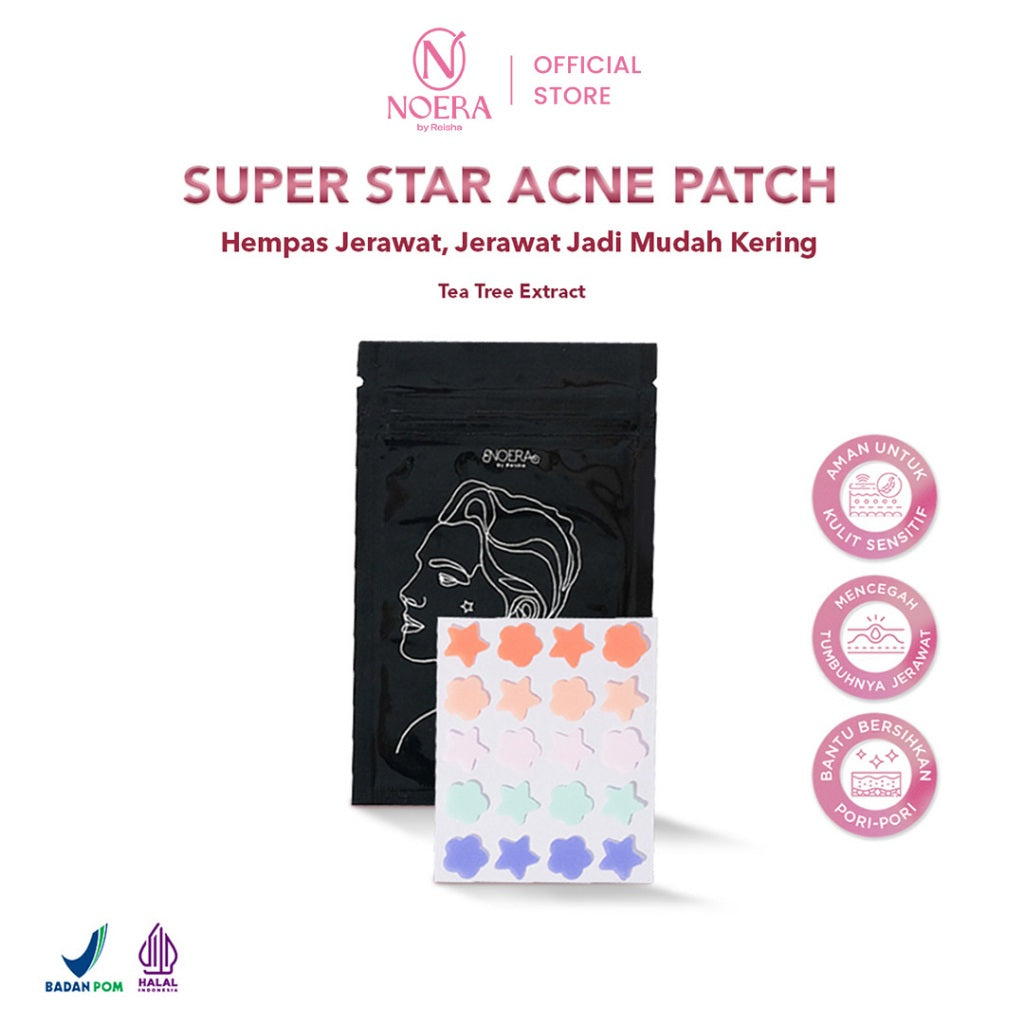 Noera Bundling Acne Patch - Super Star & Super Heart