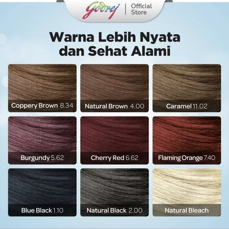 NYU Pewarna Rambut Hair Color Natural Brown 30 ml