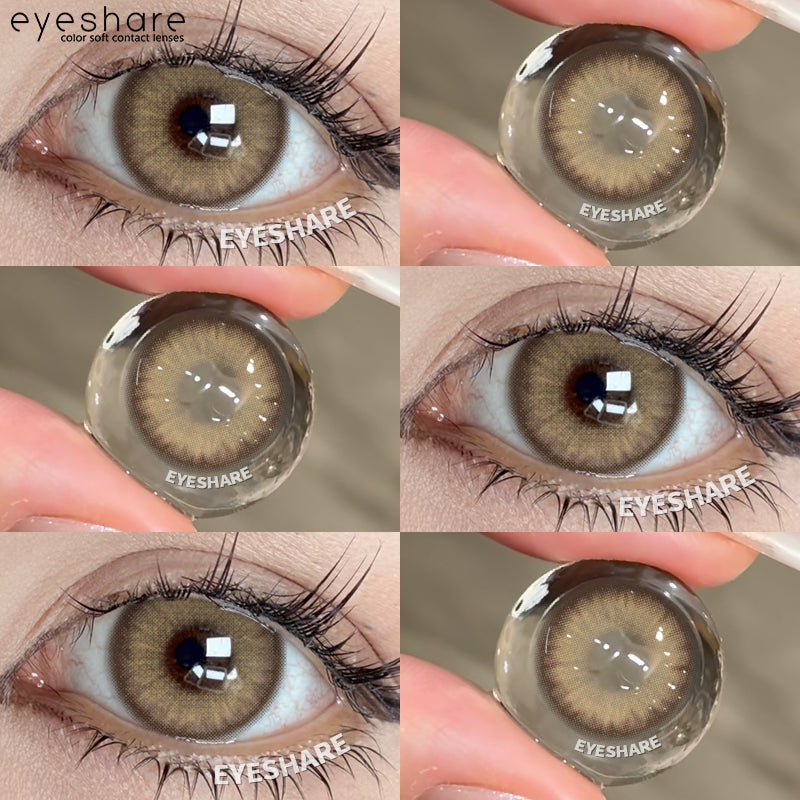 Eyeshare Softlens Minus (0.00~-7.00) Bali Gray Lensa Kontak Softlens Murah