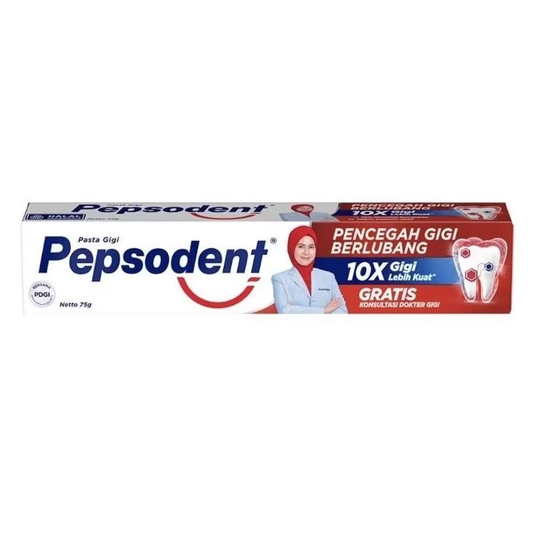 Pepsodent Pasta Gigi Pencegah Gigi Berlubang 75 g