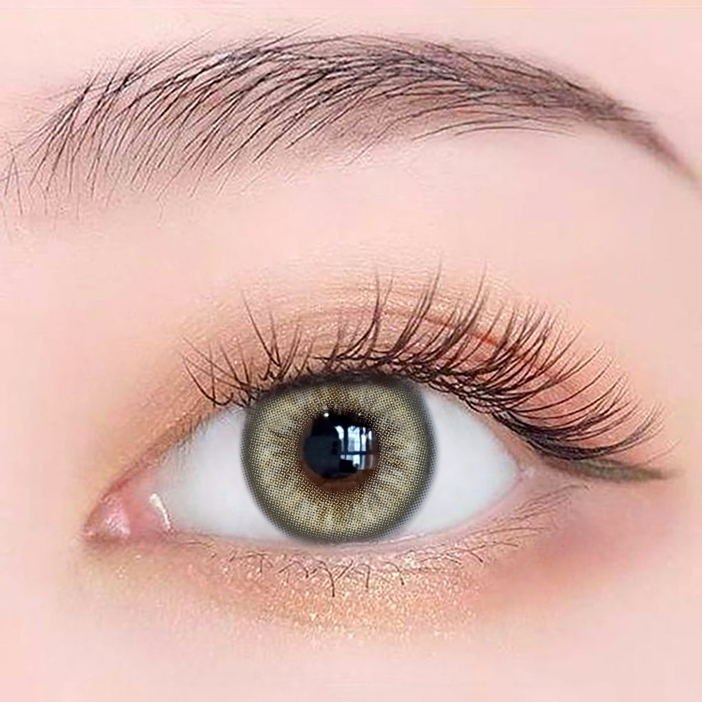Exoticon Softlens - Exoticon Color - Exo Color Bebi Light Brown | Bebi Light Grey | Soflens 14.5 mm