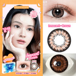 Exoticon Softlens Innocent Series Grey | Brown | Blue | Black | Diameter 16mm | Soflens Minus