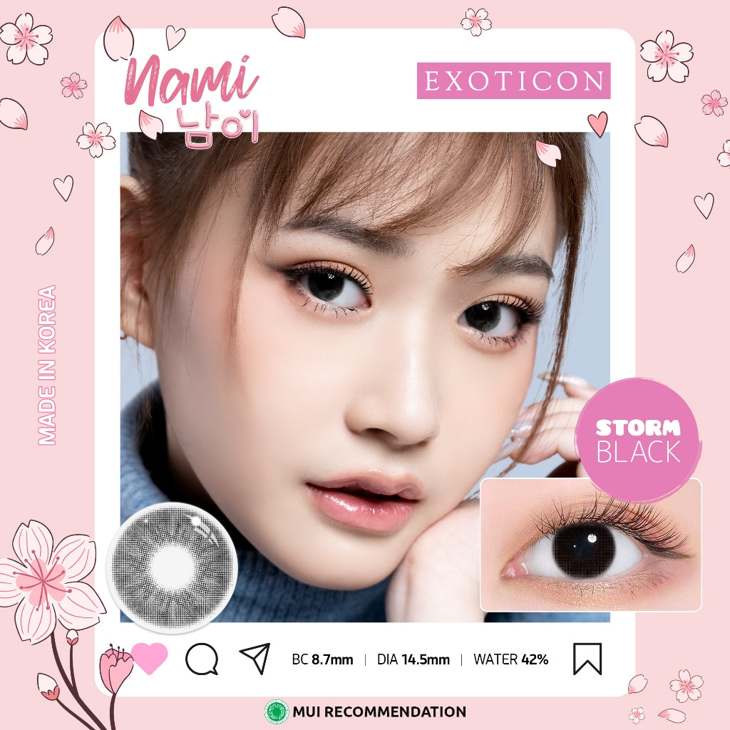 Exoticon Softlens Nami Series Winter | Summer | Spring | Autumn | Storm | Soflens Korea