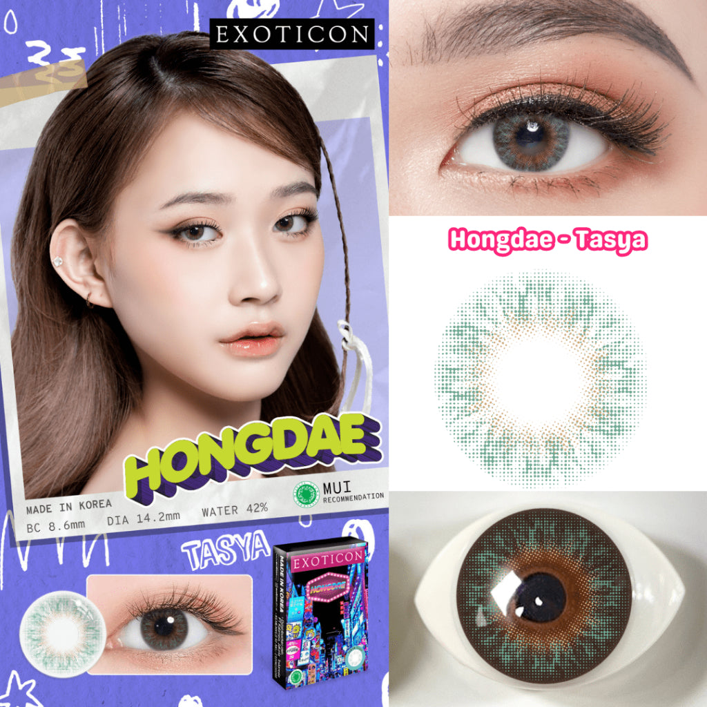 Exoticon Softlens Hongdae Series Emily | Anya | Kim | Livi | Tasya | Soflens Korea | Soflens Minus