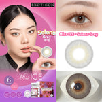 Exoticon Softlens Grey Series I Irina | Selena | New A+ Grey | Jamilla Tiara | Exo Color Luv Grey
