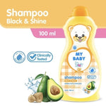 My Baby Sampo Hitam & Berkilau Botol 100 ml