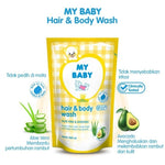 My Baby Sampo & Sabun Mandi Bayi Refill 375 ml