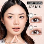 Exoticon Softlens Ice N5 Series Grey | Brown | Soflens Minus | Soflens Wedding