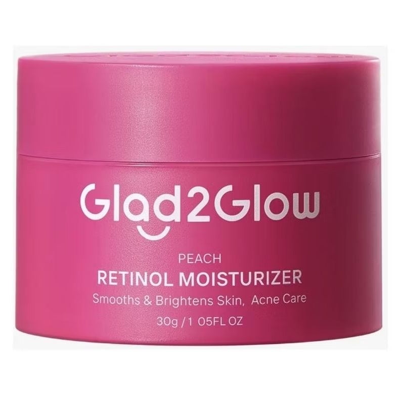 Glad2Glow Moisturizer Wajah Retinol Peach 30 g