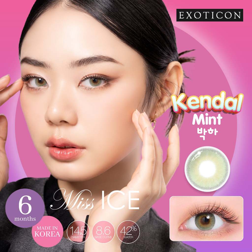 Exoticon Softlens Blue , Green Series (Plano Only) | Soflens Normal | Soflens Biru | Soflens Hijau
