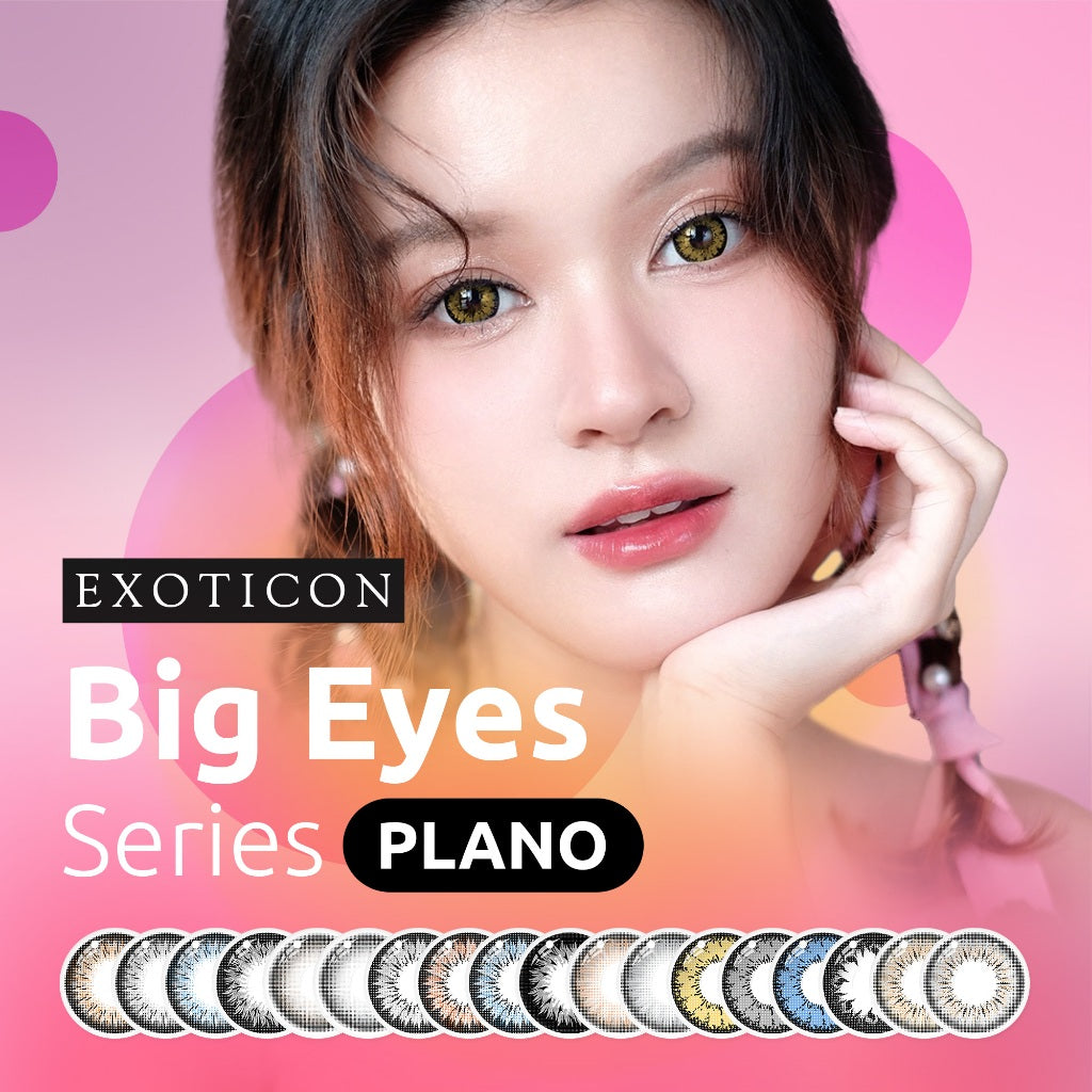 Exoticon Softlens Big Eyes Series (Plano Only) | Soflens Normal | Soflens Diameter 16mm