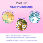 [DOUBLE CLEANSING MODAL 50RB] SCORA Gentle & Soothe Micellar Cleansing Water 100 ml + SCORA  Gentle Low pH Cleanser 100 ml