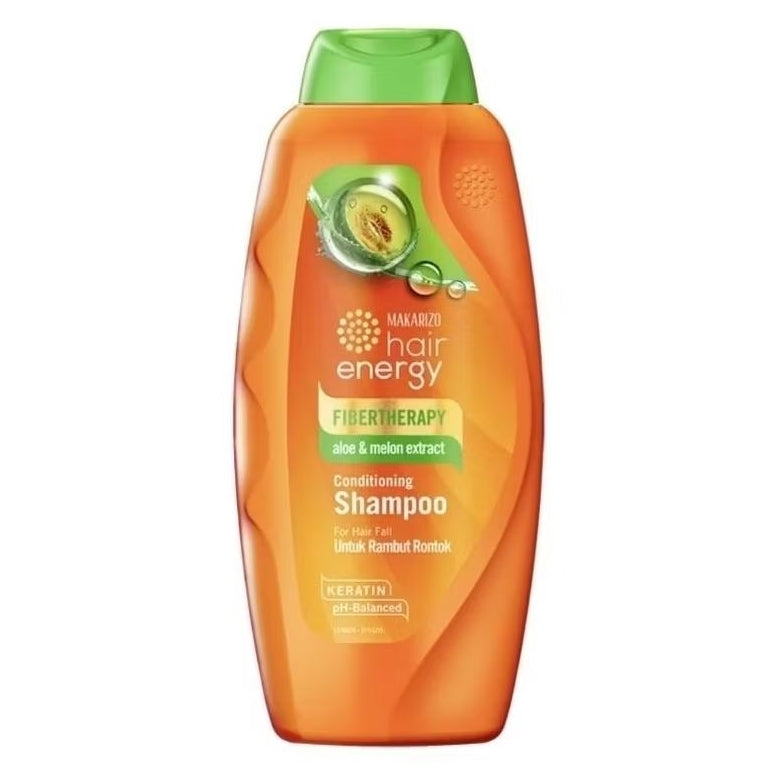 Makarizo Hair Energy Sampo Rambut Rontok Ekstrak Melon & Aloe Botol 330 ml