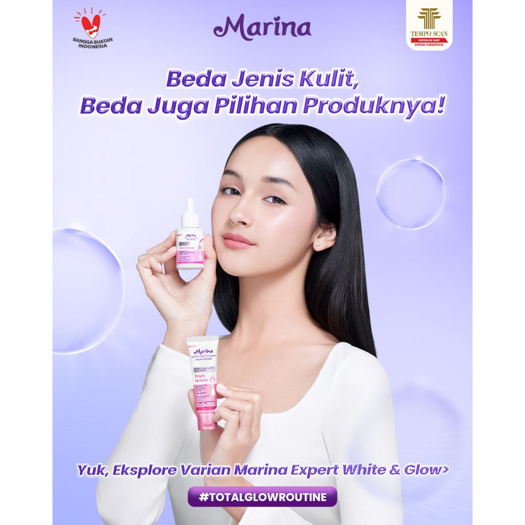 Marina Expert White & Glow Intensive Gel Face Cream – Hydra Lock - Exp : 04.2027