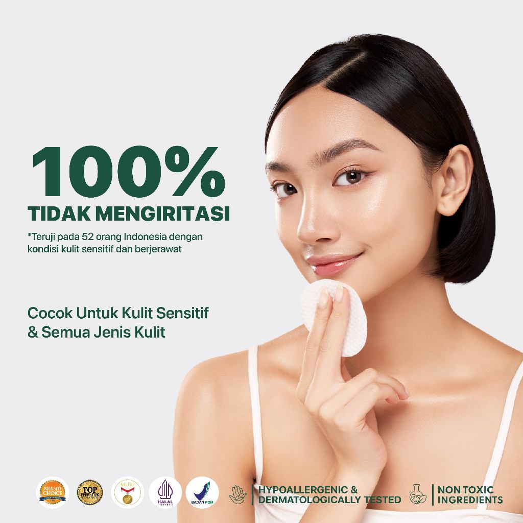 NPURE Acne Clear Pad Cica Sachet / Licorice Light Up Brightening Pads ZipLock