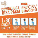 Makarizo Hair Energy Easy Straight Krim Pelurus Rambut Medium 120 ml