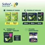 Softex Daun Sirih Pembalut Wanita Wing 36 cm 18 pcs