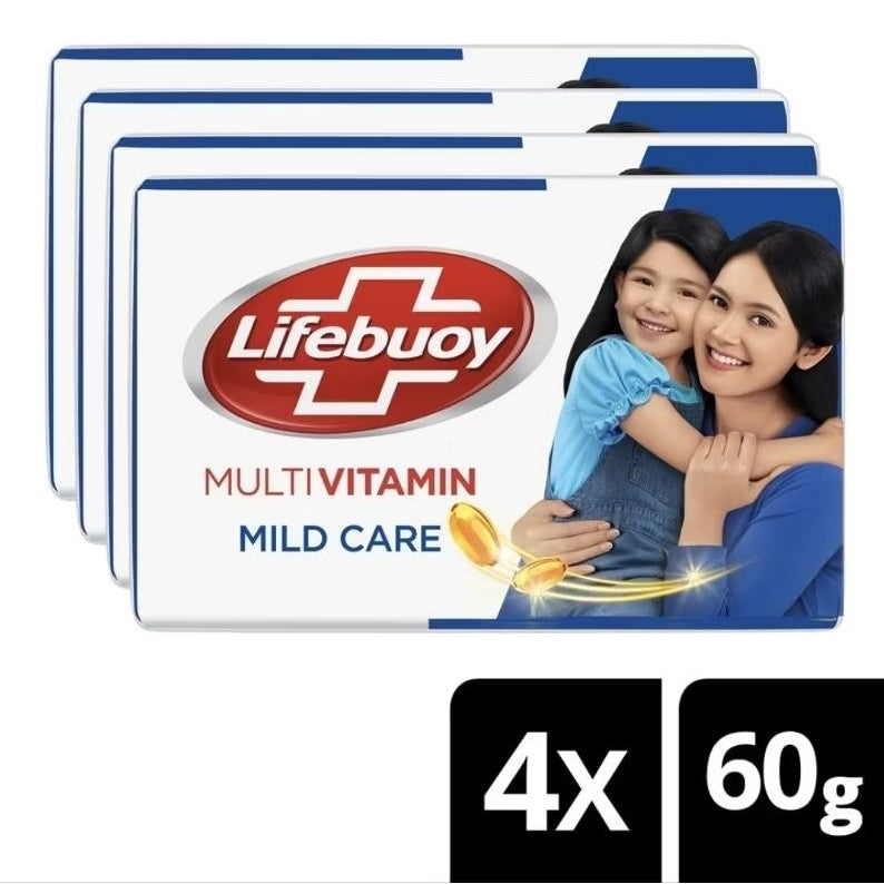 Lifebuoy Sabun Mandi Batang 10 4 x 60 g