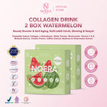 Noera Paket 2 Box Collagen Drink Bundle Improved Formula | Minuman Kolagen | Minuman Pencerah Kulit with L-Glutathione