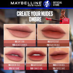 MAYBELLINE OFFICIAL Superstay Teddy Tint 5 mL - Teddy Soft Matte Tahan 12 Jam Lipstick Lipcream Lipstik Perfect Lip Tint