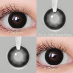 Magister Softlens 14.2mm -14.5mm For Big Eyes Sepasang Normal Lensa kontak warna kadar air 38% soflens