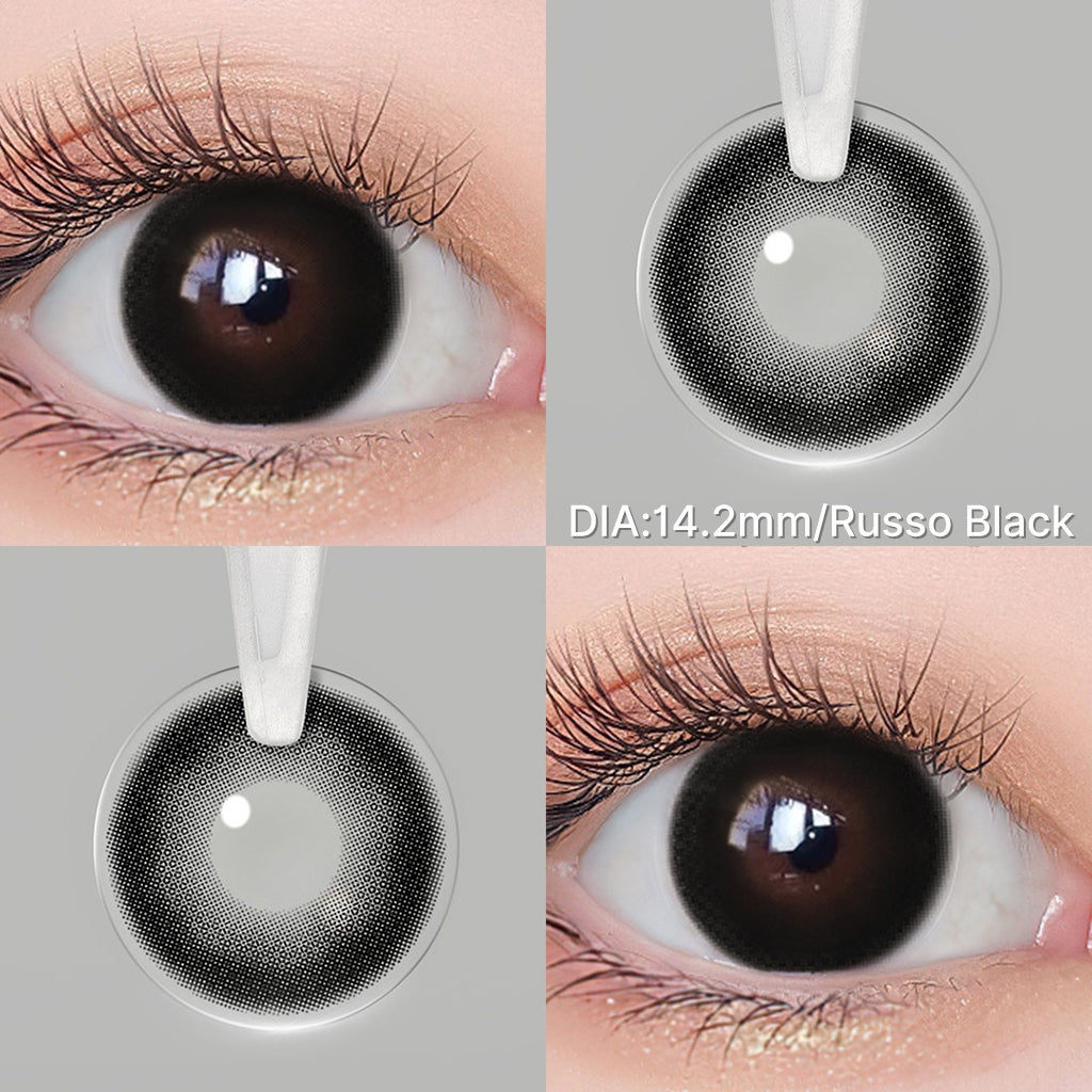 Magister Softlens 14.2mm -14.5mm For Big Eyes Sepasang Normal Lensa kontak warna kadar air 38% soflens